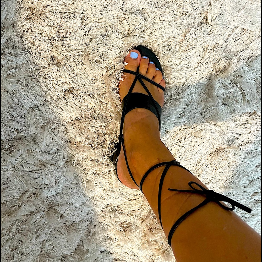 3.1 Phillip Lim lace up kitten heel sandals size 39